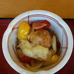 盛岡月が丘食堂 - 肉団子の甘酢あんかけ
