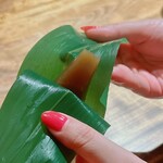 温石 - 裏紀香が開いてくれました。お爺ちゃん思いや、アハっ