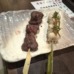 とり鉄 - しっとりささみ串　梅