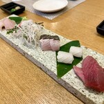 炭焼 小料理 わさび - 刺身盛り合わせ