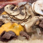 フーディカル ヒーローズ - マッシュルーム、チーズ、玉ねぎ