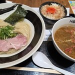 本田麺業 エミテラス所沢店 - 海老昆布水つけめん