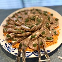 biodinamico - 豚のテリーヌ　人参とフェンネルのインサラータ