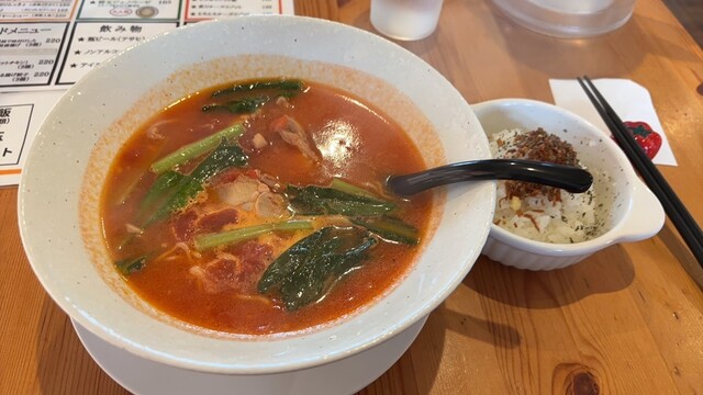 とまとらーめん 熊本IC近くの『とまとラーメン専門店red』がお世辞抜きに