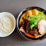 麺屋　たか - ライスが付きます
