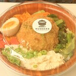 NUMBER8 - 爆弾えびかつ弁当 (税抜)800円 (2025.05.28)