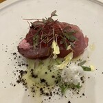 イタリアンレストラン レガーロ テッラ - マグロのカルパッチョ