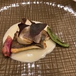 イタリアンレストラン レガーロ テッラ - アイナメのポワレ