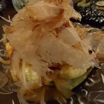 和食創菜 月灯花 - 水なす玉ねぎのわさびドレ