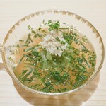 鮨 めい乃 - 茄子そうめんじゅんさい