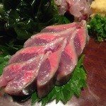 炭焼き 権八 - 秋刀魚刺し