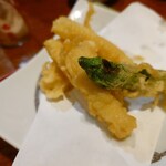 宗平 - 赤いか天ぷら780円
