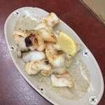 杉井酒店 - げそ塩焼き