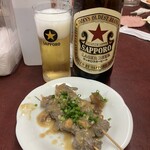 杉井酒店 - 瓶ビールとどて焼き