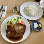 千楽 北口店 - ポークソテー ライス(並)