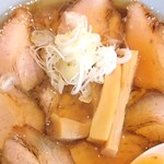ラーメン くどう - 中華そば（大盛・アップ）
