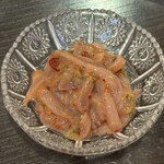 焼肉ホルモン人生大ちゃん - 酒豪(青唐辛子とイカの塩辛)