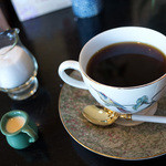 油屋 - 「アフターコーヒー」（250円）。