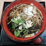 かつそばや 松幸 - 山菜そば