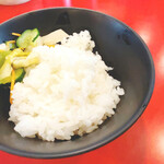 家系総本山 吉村家 - ライス(140円)