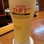 極丼 - キンキン！に冷えた生ビール( ◠‿◠ )