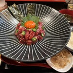 極丼 - 極　まぐろ山かけ丼