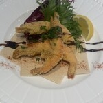 ラ・ベットラ・ダ・オチアイ ナゴヤ - ソフトシェルシュリンプのフリット