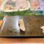 築地すし大 - 鮪炙りトロ