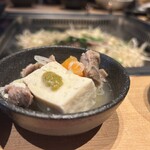 ジンギスカン霧島 - ラムの岩塩煮込み、取り分けたあと