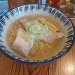 塩々 - 会津山塩ラーメン(大盛)