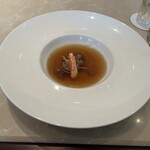 中国料理 翆陽 - 蟹肉入りふかひれスープ