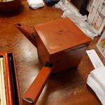 総本家更科堀井 - 蕎麦湯