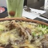 ホビーカフェ ガイア - カレードリアとシズマドライブ（ライムソーダ＋梅干し）