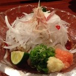 和彩弥 嶋川 - H.26.8.23.夜 兵庫はも焼霜造り 1,300円