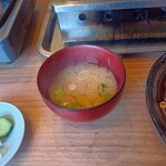 又兵衛 - 味噌汁