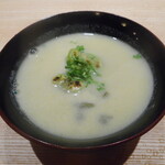 青蓮院門跡前 月おか - 白味噌汁