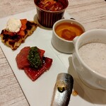 O RESTO la med. - 夫分はイワシの握りハラペーニョ　トリュフ風味のまま♡