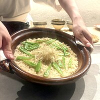 割烹こめを - ほうじ茶の炊き込みご飯！