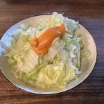レストラン ツモロ - ハンバーグステーキ付属のサラダ