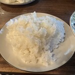 レストラン ツモロ - ハンバーグステーキ付属のご飯