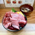 天然本マグロ専門店 司 - マグロ最強丼