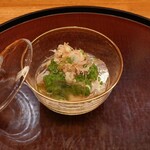 Japanese cuisine Tagetsu - Shimane Donchicchi Horse Mackerel in Vinegar