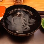 Japanese cuisine Tagetsu - Kuzukiri