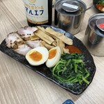 人形町らーめん いなせ - おつまみセット