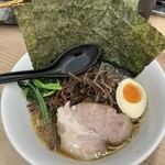 人形町らーめん いなせ - 小腹ラーメン　キクラゲ　海苔