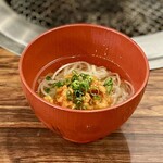 SATOブリアン - 〆の冷麺
