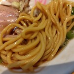 麺家 たけ田 - 麺の感じ