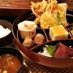 Washokutei Shuuru - 松花堂ランチ1080円
                        