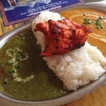 TAJMAHAL EVEREST - ご飯はインディカ米が良かった。。。でもカレーは美味しい！