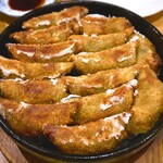 かき川 - 鉄板焼餃子￥560　2025.6.5